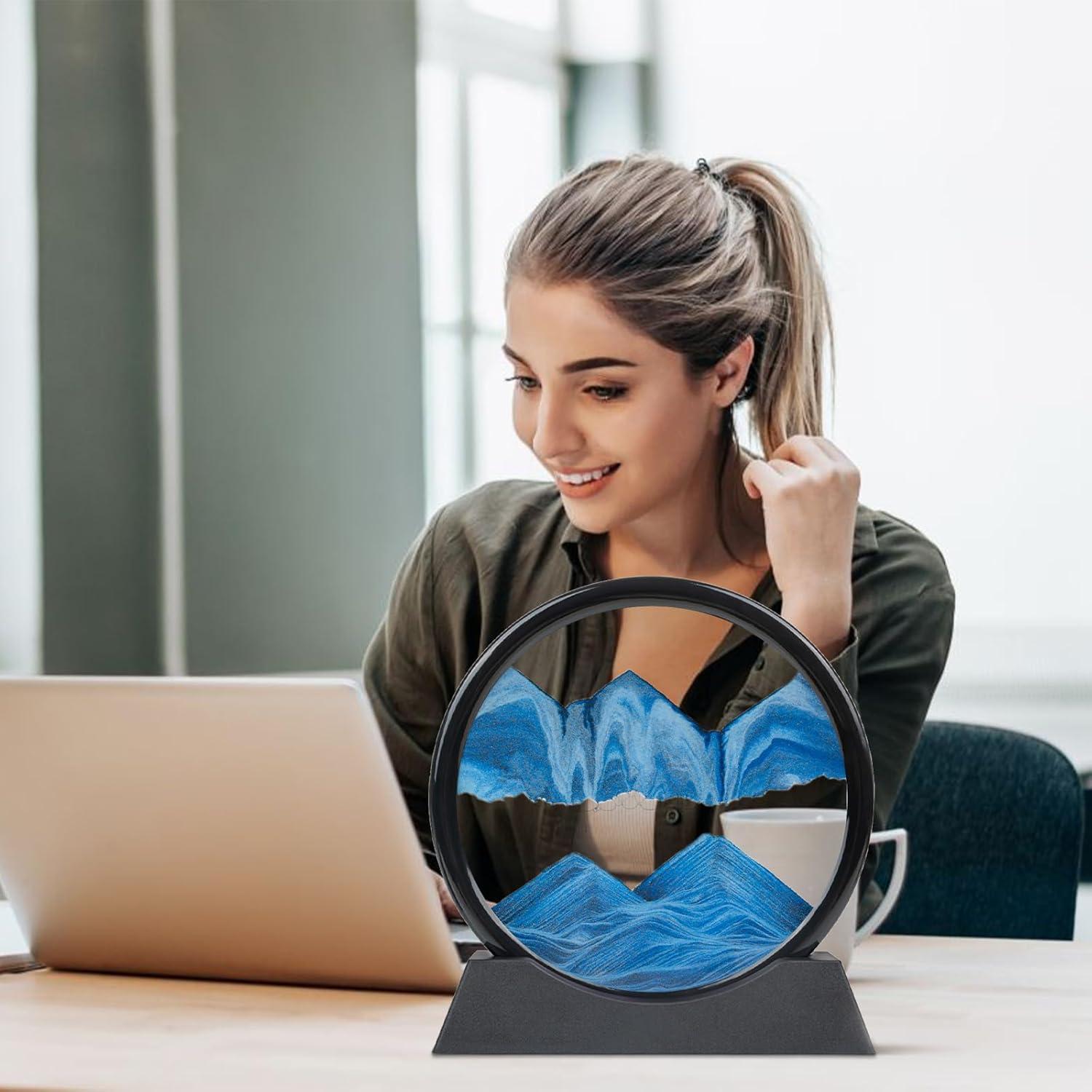 3D Dynamic Sand Art Liquid Motion