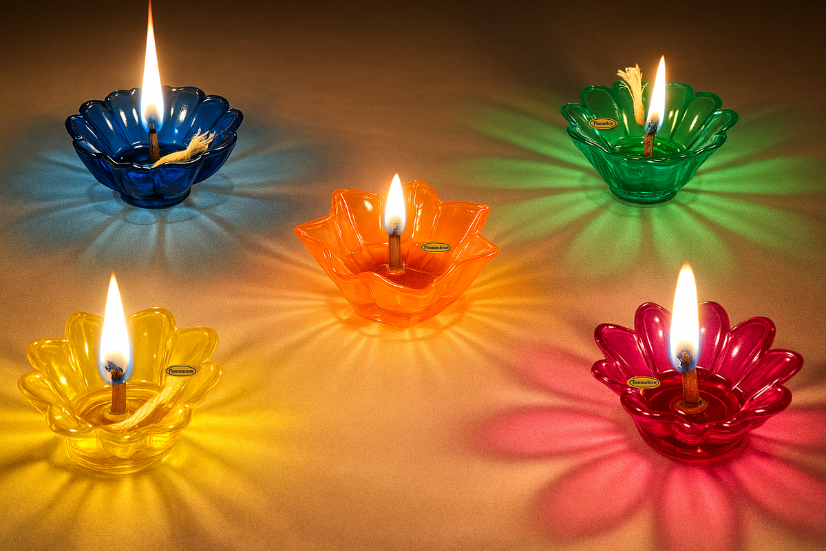 3D REFLECTIVE DIYA (Pack of 25)