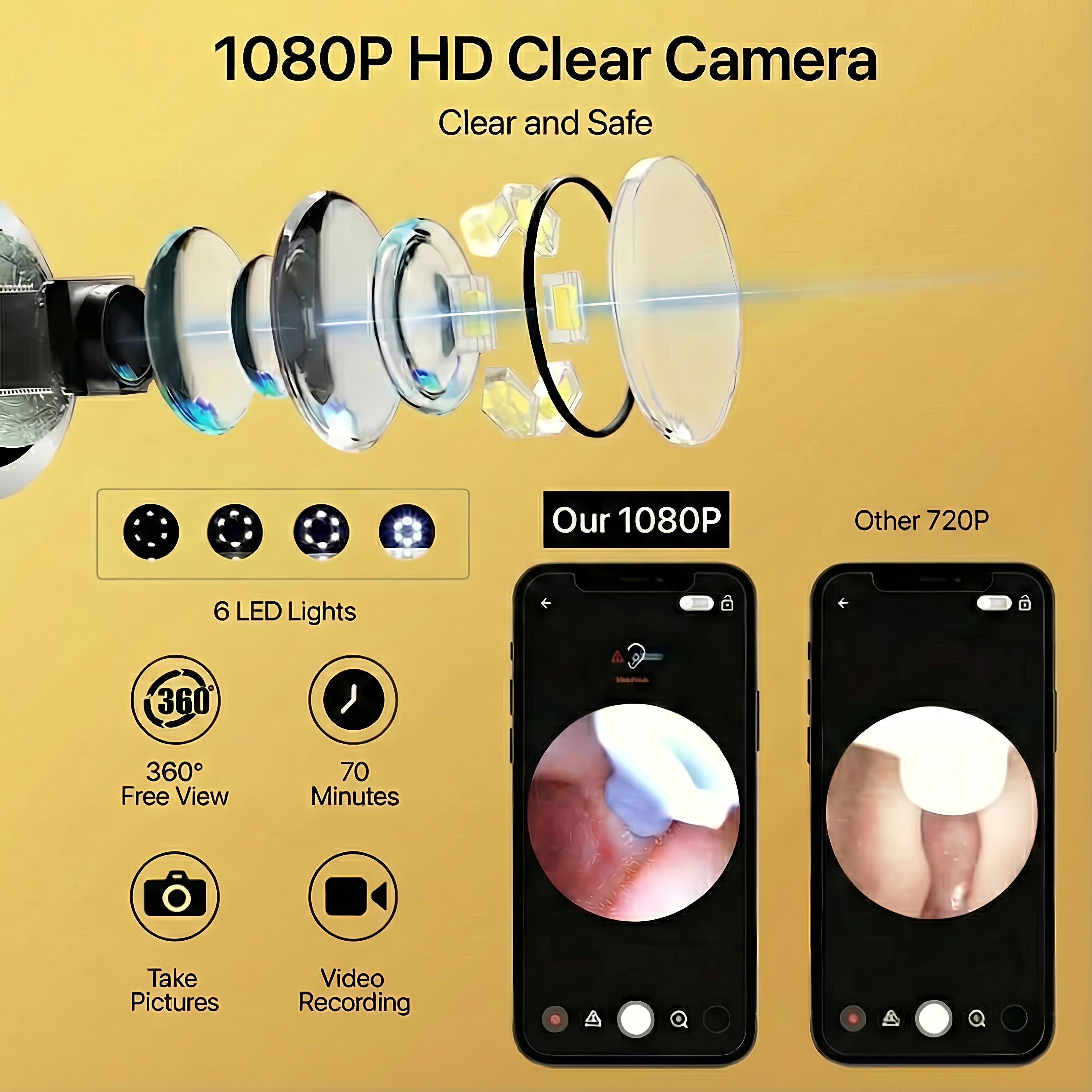 EROCAM™ - A Premium Ear Cleaner with 1080p HD Camera