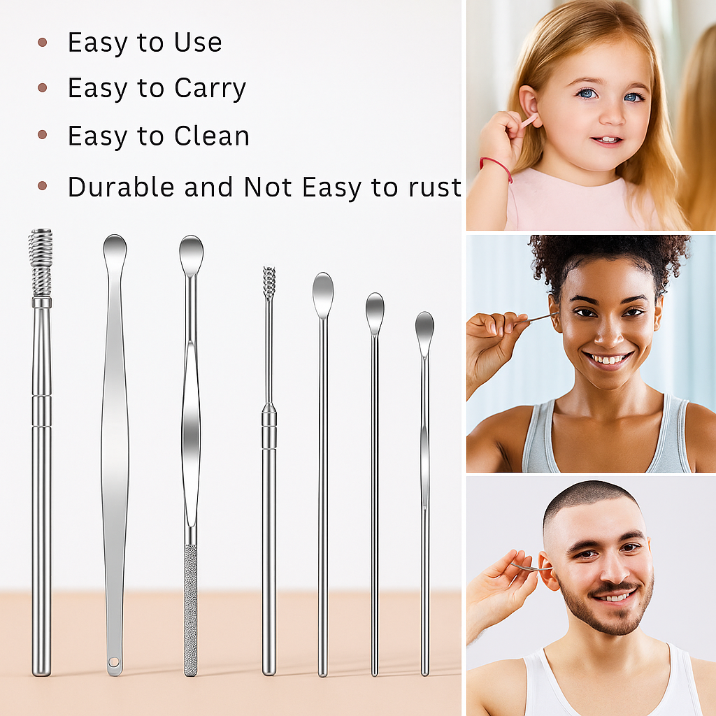 EarWax Cleaner Tool (Set of 6)